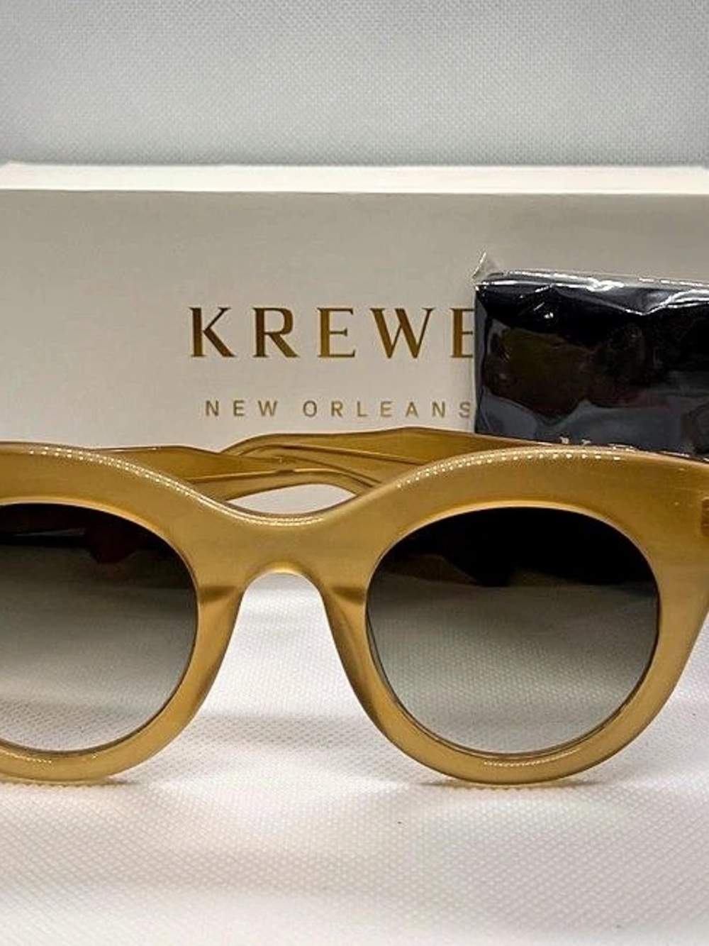KREWE Olivia Sunglasses in Brown